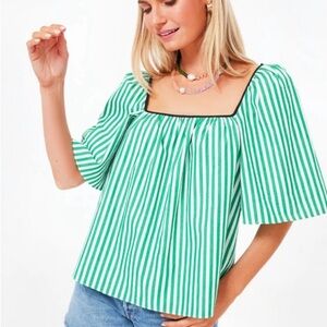 TUCKERNUCK Pomander Place green stripe Size S